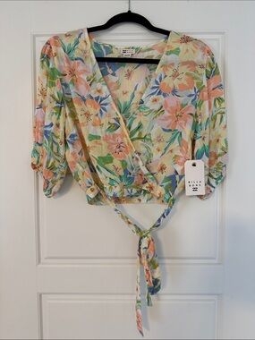 Billabong Wrap Top NWT